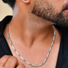 Premium Silver-Plated Stainless Steel Hawk Chain for Men