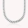 Men Silver-Plated Stainless Steel Spartan Chain Necklace