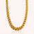 Men 18K Gold-Plated Stainless Steel Emperor Chain Necklace