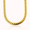 Men 18K Gold-Plated Stainless Steel Spartan Chain Necklace