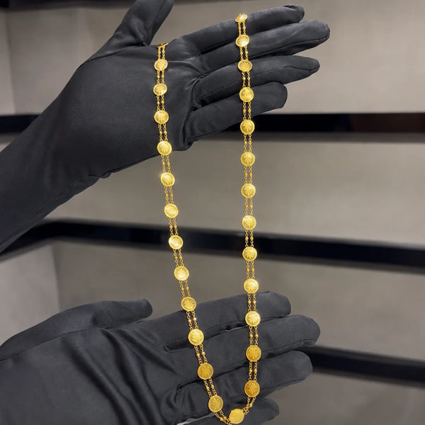 Divya Lakshmi Haar – Premium High-Polished Gold-Plated Necklace for Women