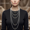 High-Polished Gold-Plated Chain – Lightweight Elegance for Everyday Glam 851