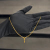 High-Polished Gold-Plated Chain – Lightweight Elegance for Everyday Glam 853