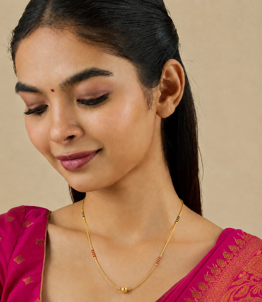 Premium Micro Gold-Plated Daily Wear Chain Necklace