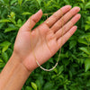 Aurora Shine 18K Gold-Plated Elegant Crystal Charm Chain Necklace