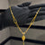 High-Polished Gold-Plated Chain – Lightweight Elegance for Everyday Glam 855