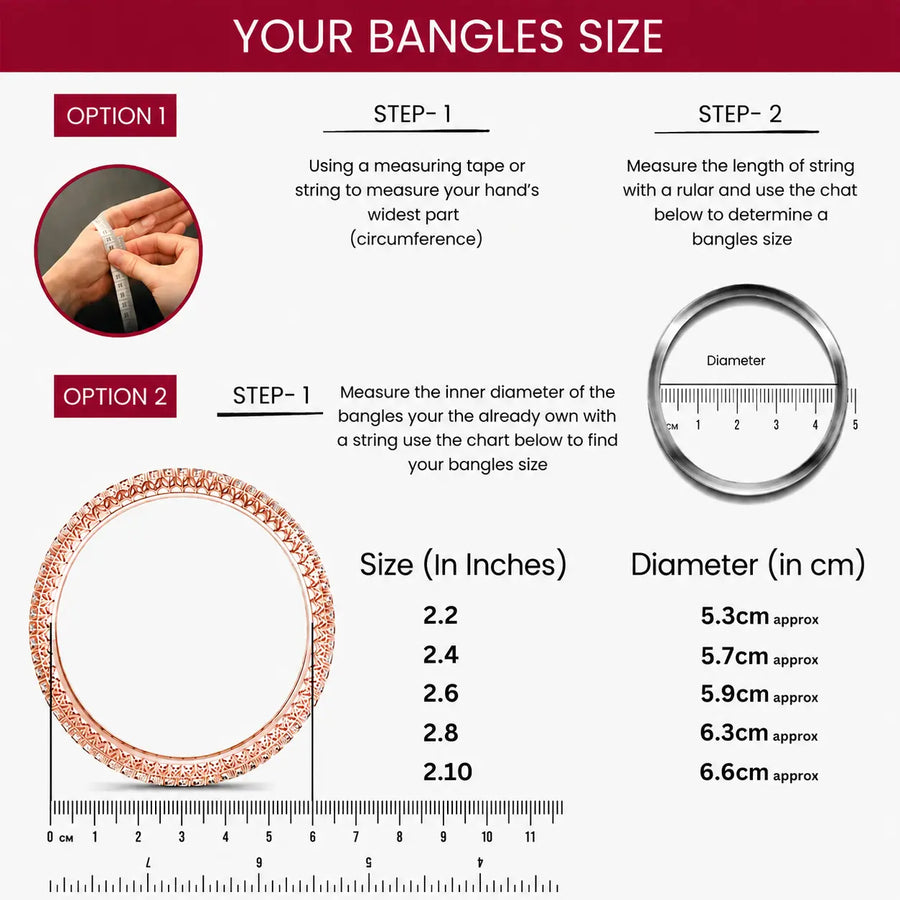 Classic Solitaire Bangles 3MM| 18k Gold Plated