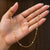 High-Polished Gold-Plated Chain – Dual Tone Beaded Necklace