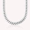 Men Silver-Plated Stainless Steel Spartan Chain Necklace