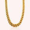 Men 18K Gold-Plated Stainless Steel Emperor Chain Necklace