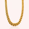 Men 18K Gold-Plated Stainless Steel Emperor Chain Necklace