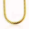 Men 18K Gold-Plated Stainless Steel Spartan Chain Necklace