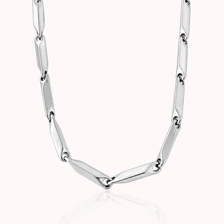 Premium Silver-Plated Stainless Steel Hawk Chain for Men