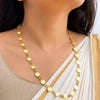 Divya Lakshmi Haar – Premium High-Polished Gold-Plated Necklace for Women