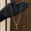 High-Polished Gold-Plated Chain – Lightweight Elegance for Everyday Glam 852