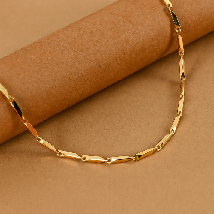 Premium 18k Gold-Plated Stainless Steel Hawk Chain for Men
