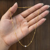 18K Gold-Plated Pearl Glow Chain For Women