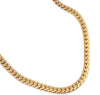 Men 18K Gold-Plated Stainless Steel Spartan Chain Necklace